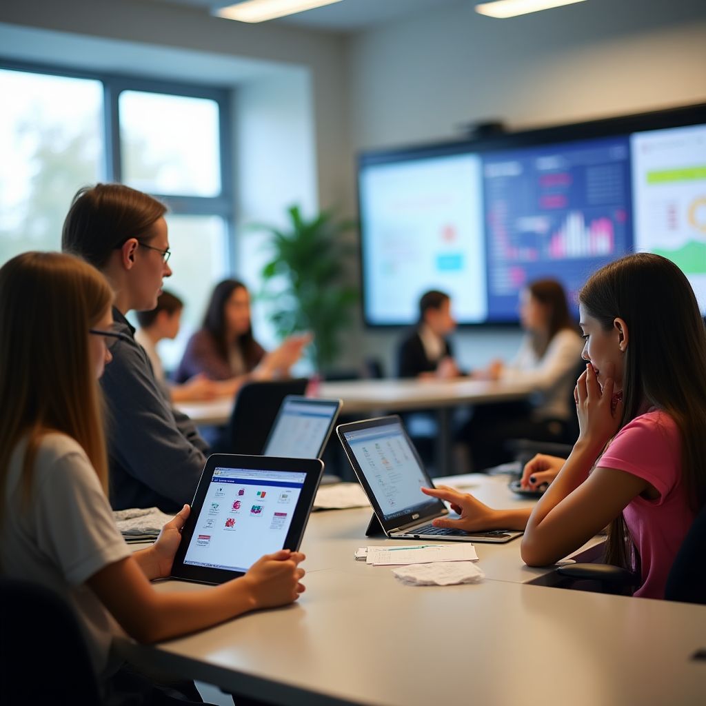 Digital financial literacy class