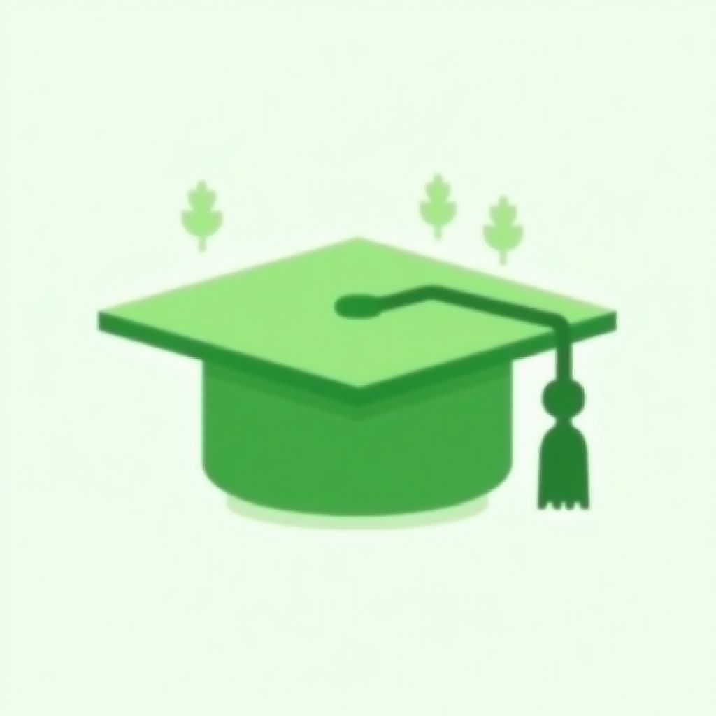 Icon representing students